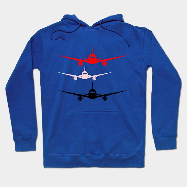 Phonetic Airplane Pilot Hoodie by antyadita